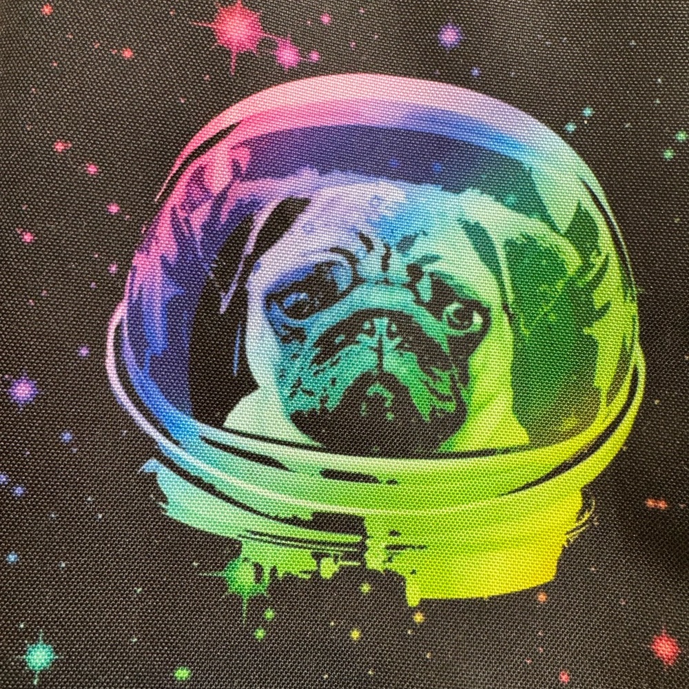 Pug In Space Mini Backpack - Picture 14 of 14